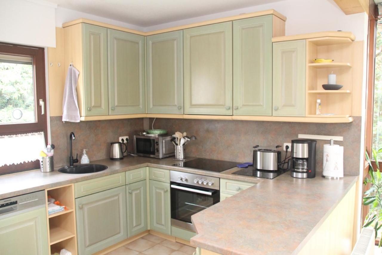 Ferienwohnung Rennsteigblick Riechheim Dış mekan fotoğraf